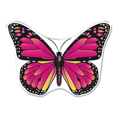 Adesivo Decorativo Em Relevo Facil Aplicação Borboleta Pink