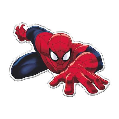 Adesivo Decorativo Em Relevo Fácil Aplicação Homem Aranha Cor Branco