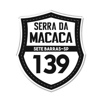 Adesivo Decorativo Em Relevo Fácil Aplicação Serra Da Macaca Cor Branco