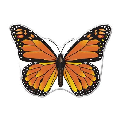 Adesivo Decorativo Em Relevo Facil Aplicação Borboleta Amarelo