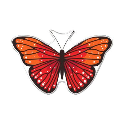 Adesivo Decorativo Em Relevo Facil Aplicação Borboleta Vermelho