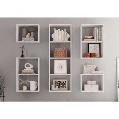 Conjunto Nichos 10 Compartimento Alfa Branco