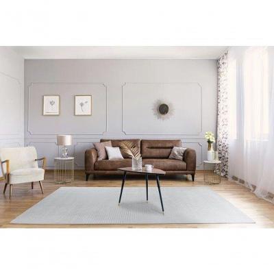 Tapete Turco Sala Sofisticato 02- 200 X 250Cm Off White/Cinza