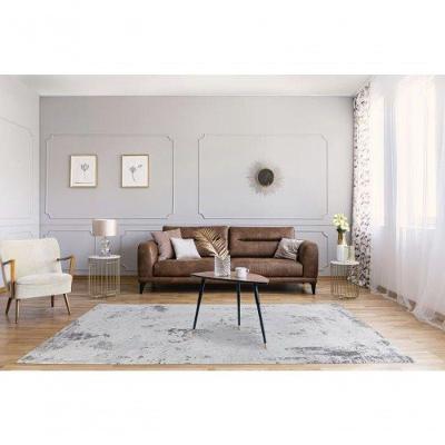 Tapete Turco Para Sala Magnifique 03 - 200 X 250 Cm - Bege E Cinza