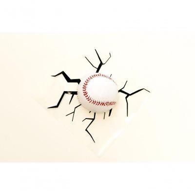 Decoração De Parede - Bolas Baseball 3d