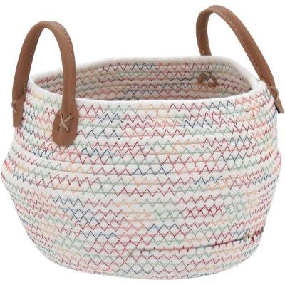 Colorê Cesta 17X25X23Cm Tecido Branco