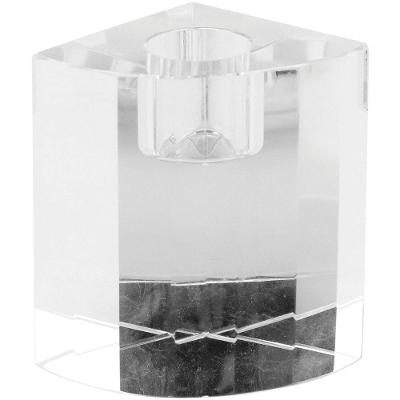 Espectrum Castiçal 8X7X5Cm Cristal Transp