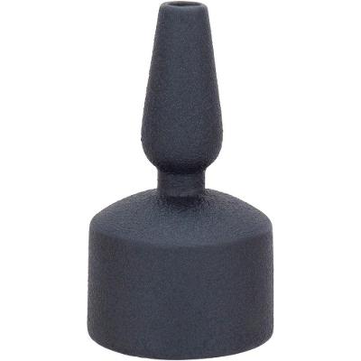 Galact Vaso 18X10X10Cm Cerâmica Azul