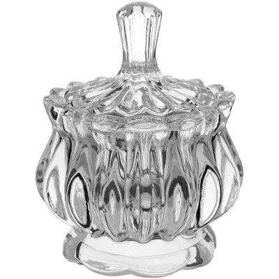Lavy Potiche 12X9X9Cm Cristal Eco Transp
