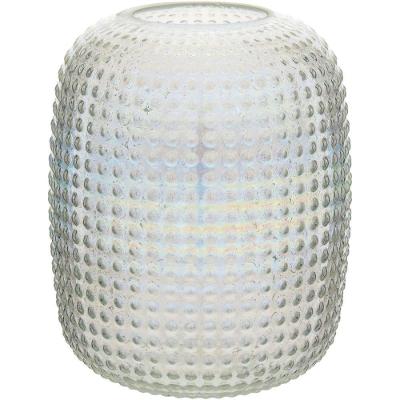 Origan Vaso 19X16X16Cm Vidro Furta-Cor Lustrado