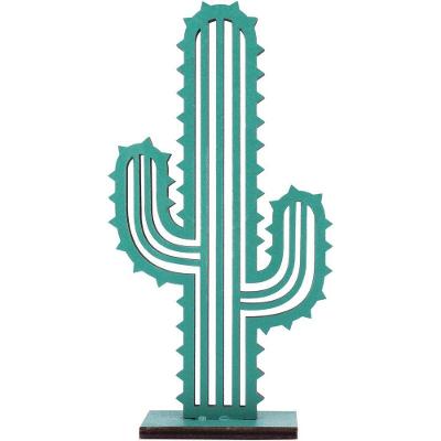 Vert Adorno 22X12X4Cm Mdf Verde Cacto