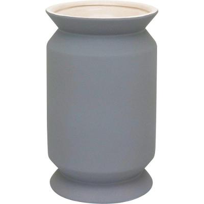 Winnie Vaso 23X14X14Cm Cerâmica Cinza
