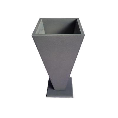 Vaso Taça De Canto Em Mdf (30cm) Marrom Café