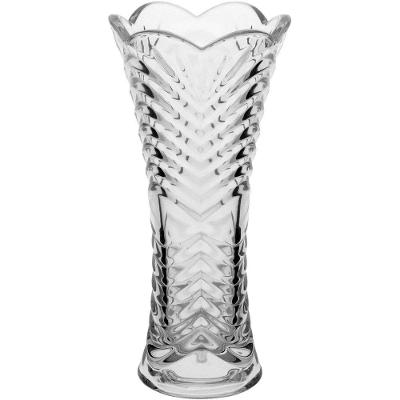 Vaso 19X9X9Cm Vidro Transp