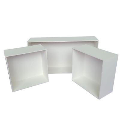 Trio De Nicho Retangular Decorativo Quarto/sala 100% Mdf Branco