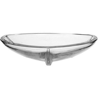 Yohanna Centro Mesa 8X33X33Cm Cristal Eco Transp