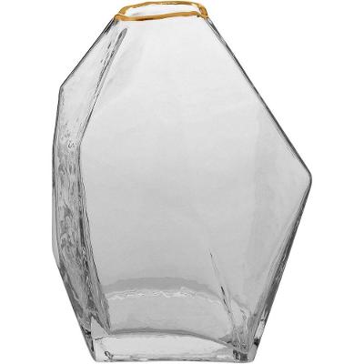 Vaso 23X17X14Cm Vidro Transp