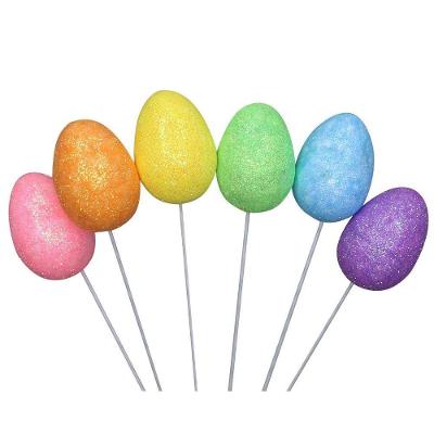 Enfeite Decorativo 36 Ovos De Páscoa Com Brilho