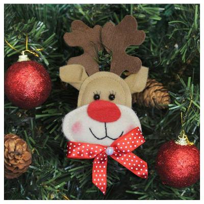 Enfeite Pendente Para árvore De Natal Rena 13cm 24 Unidades