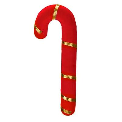 Kit 8 Enfeites Pendente Para árvore De Natal Bengala 20cm