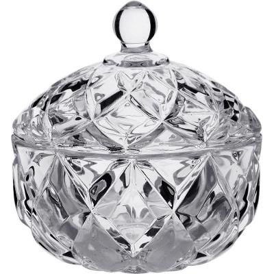 Mellione Potiche 12X11X11Cm Cristal Eco Transp