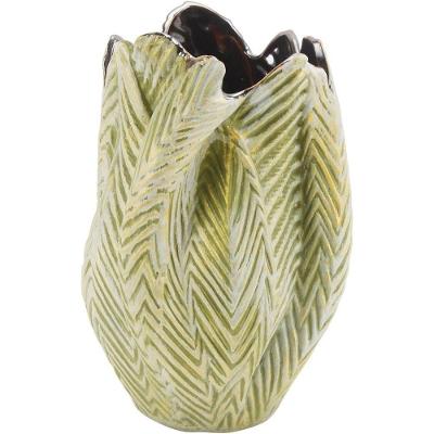 Albero Vaso 24X15X15Cm Cerâmica Verde