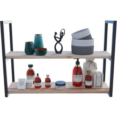 Kit 2 Prateleiras Organizadora De Qualidade P/ Decorar 80x20cm