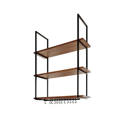Nicho Denver 80cm Preto/freijó - Cor: Preto