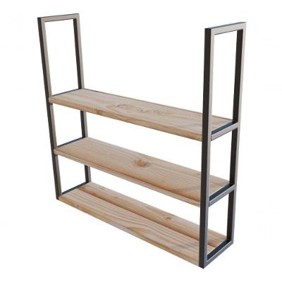 Prateleira Decorativa Preto Envio Imediato 80cm