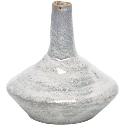 Sia Garrafa Decorativa 15X14X14Cm Cerâmica Cinza