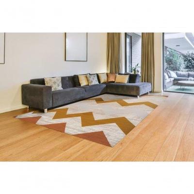Tapete Turco Sala Nilo Des.04 Bege E Caramelo - 140x200cm