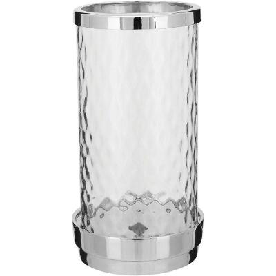 Draco Castiçal 28X13X14Cm Vidro Transp