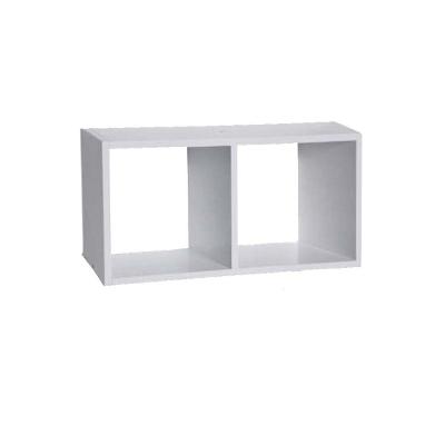 Nicho Duplo 40x20x20 Branco Em Mdf [f031]