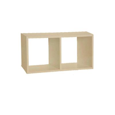 Nicho Duplo 30x15x20 Natural Em Mdf [f031]