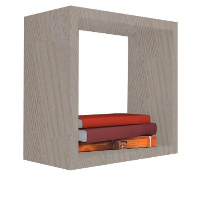 Nicho Decorativo 20x20x20 Cm Madeirado Em Mdf [f031]