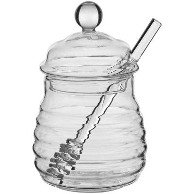 Apis Meleira 13X8X9Cm 200Ml Borosilicato Transp Com Colher