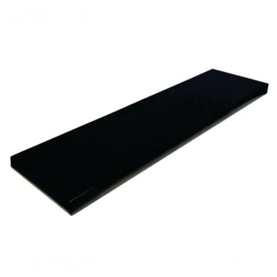 Prateleira Simples Preta 60X15Cm Com Suporte Mdf