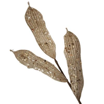 Galho Decorativo Dourado 80cm 80cm