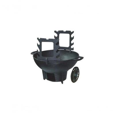 Fogareiro/Churrasqueira Gengiskan Completo - Diametro 31Cm