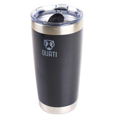 Copo Térmico Com Tampa 591Ml Preto - Cpct591