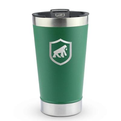 Copo Térmico Com Tampa E Abridor - Verde Bandeira - Dual Therme - Gshield