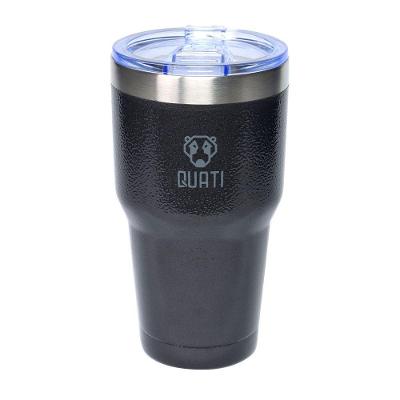 Copo Térmico Quati Para Carro 725Ml Preto - Cpcr725
