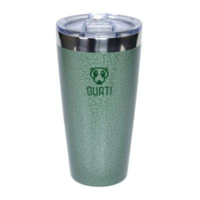 Copo Térmico Quati Com Tampa 473Ml Verde V2 - Cv2St473Ml