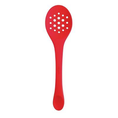Colher Vazada 2 Em 1 Multiuso Vermelho Cozinha Luxo Chef'n