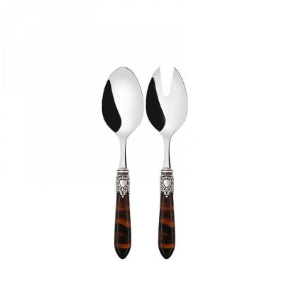Jogo Para Salada 2 Peças Mesa Posta Inox Oxford Bugatti