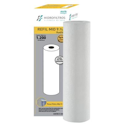 Refil Filtro Mid 9.3/4´´ Hidrofiltros - 05 Micra