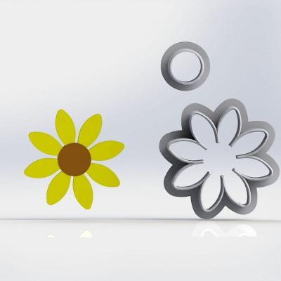 Cortador Girassol Modular Tamanho 3Cm