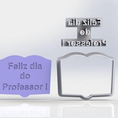 Cortador Kit Dia Dos Professores 4 Modelos Mod 02 5Cm