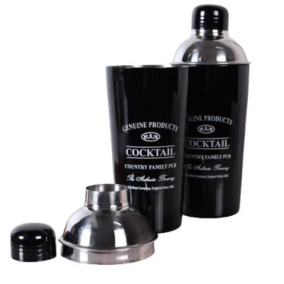 Coqueteleira Classic Black 8,7X24,5 Aço Galvanizado Bene Casa
