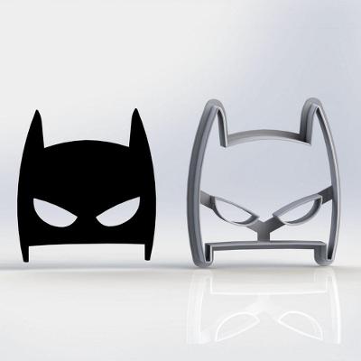 Cortador Mascara Batman Tamanho 14Cm